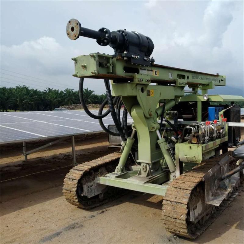 Mini Solar Pile Driver Ground Screw Drilling Rig for Solar PV Helical Screw