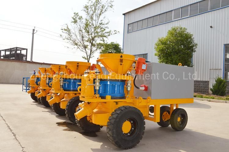 Wet Mix Tunnel Shotcrete Construction Spray Machine Equipment for Swimming Pool