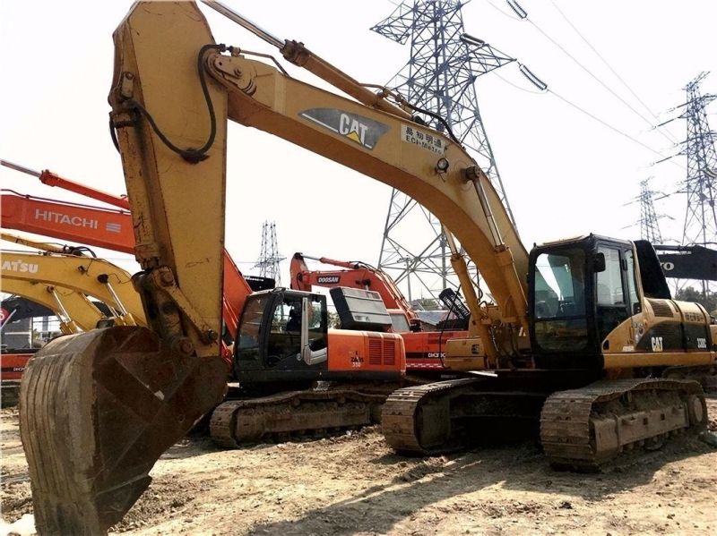 Cat 330c Excavadora Usada Excavatrice 30 Tons Crawler Second Hand Track Construction Good Running Mining Machine 320 325 325 329 330 Excavator Excavators
