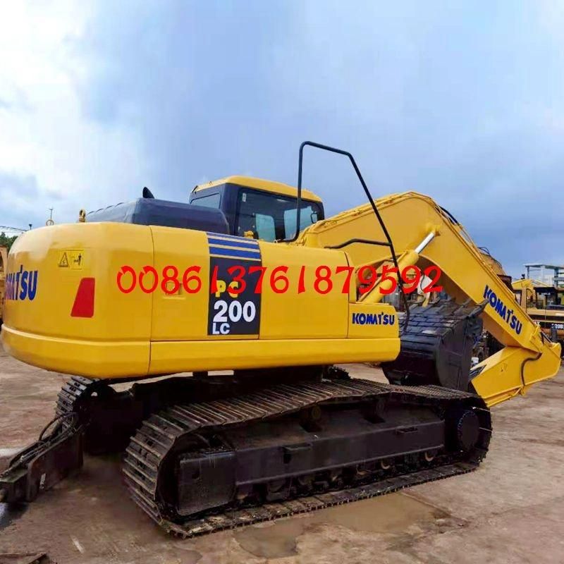 PC200LC-7 Used Komatsu Hydraulic Crawler Mining Excavator