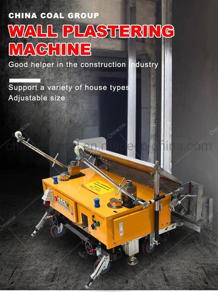 Concrete Building Mortar Mixing Pumping Screeding Grouting Rendering Electric Automatic Cement Spraying Mortar Wall Plastering Machine Price