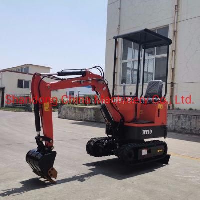 Hydraulic Type 1 Ton Mini Digger Excavator for Sale