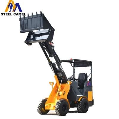 Horse Feed Bucket Racoon Tracked Skid Steer Track Loader