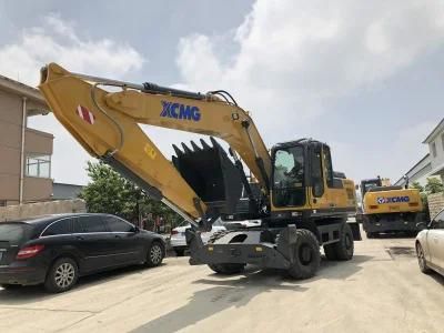 Earthmoving Machine 21 Ton Wheel Excavator for Sale (XE210WB)