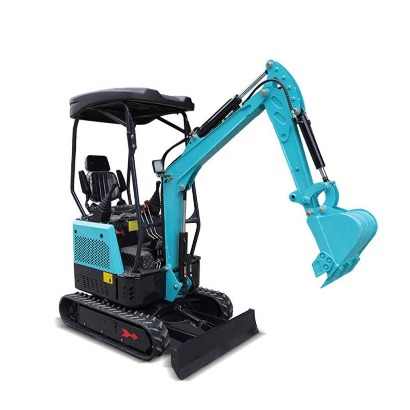 Mini Diggers Agricultural Hydraulic Excavator 1 Ton Micro Mini Excavator