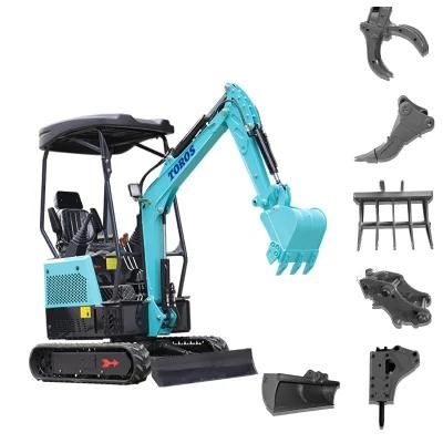 Factory Outlet New Cheap Mini Yuchai Excavator for Garden Construction with Mini Quick Hitch and Swing Arm
