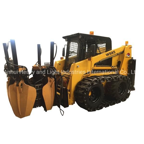 China Wholesale Tractor Construction Equipment Various Attachments Ws85 Skid Steer Loader