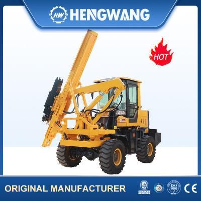 Hydraulic Ground Screw Highway Guardrail Pile Driver Supplier