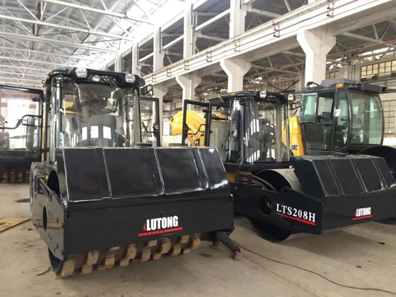 Lutong Road Equipment Ltd210h 10 Ton Full Hydraulic Road Roller