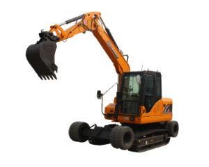 Rhinoceros Xiniu Wheel Excavator for Sale Wheel-Crawler X9 Excavator with Unique Patent Design