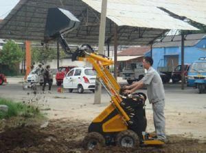 Mini Skid Steer Loader (HY380) , High Dump Bucket, Lots of Attachments