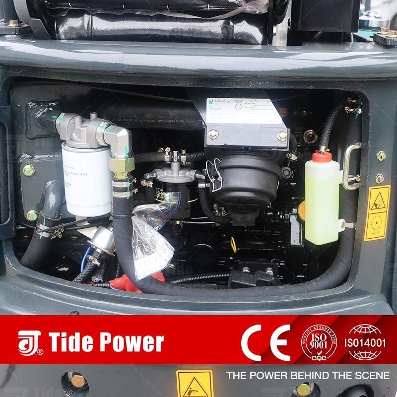 Tide Crawler Excavator, Hot Sale, 2.5 Ton Imported Perkins Engine Mini Excavator Imported Hydraulic Compact Excavator