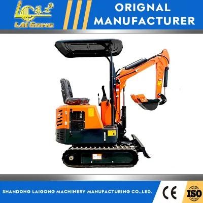 Lgcm 1ton Mini Excavator with Euro5 Engine for Sale