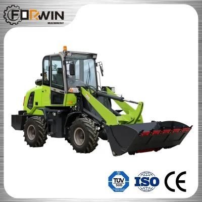 High Performance Mini Wheel Loader (1.2Ton) Made in China with Good Price for Sale