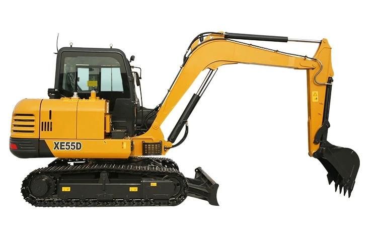 High Performance 1.5 Ton - 8 Ton Micro Digger Hydraulic Crawler Mini Excavator with Yanmar Engine and CE Approved