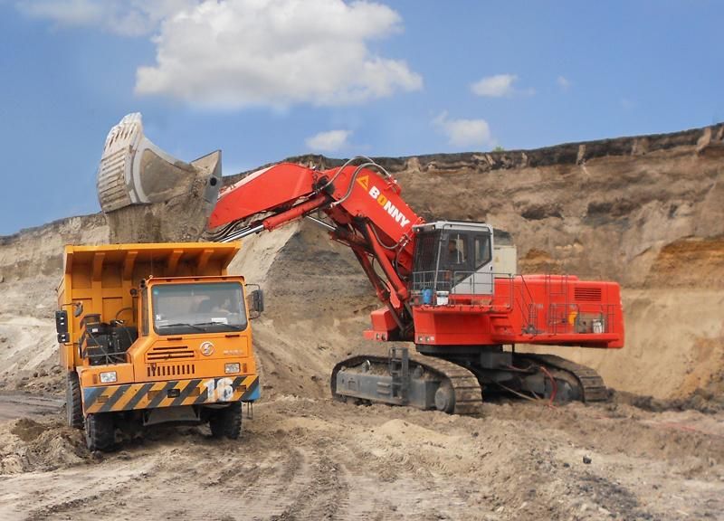 China Bonny New Ced1260-8 126ton Class Large Crawler Electric Hydraulic Excavator for Sale