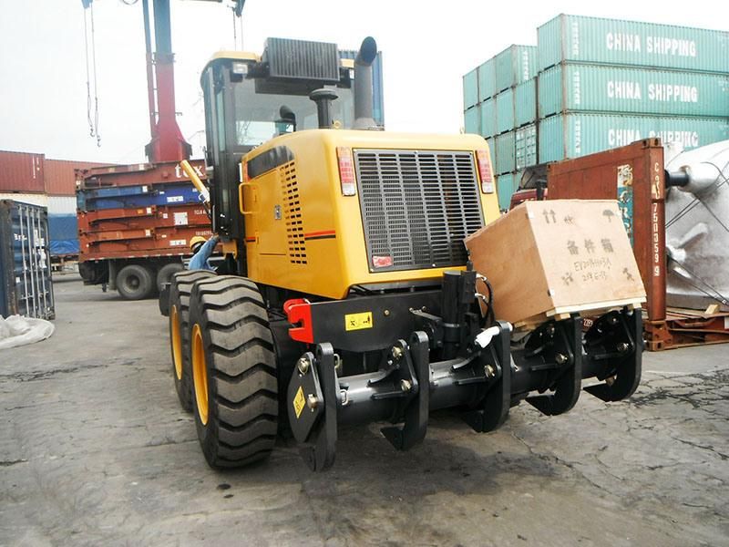 Mini Graders Gr215 210HP Motor Grader with Cum-Mins Engine