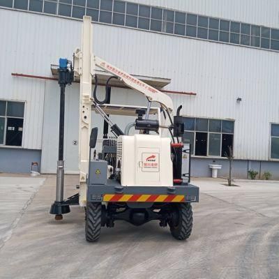 New Design Hydraulic Equipment Can Screwing Pilling Pulling Pile