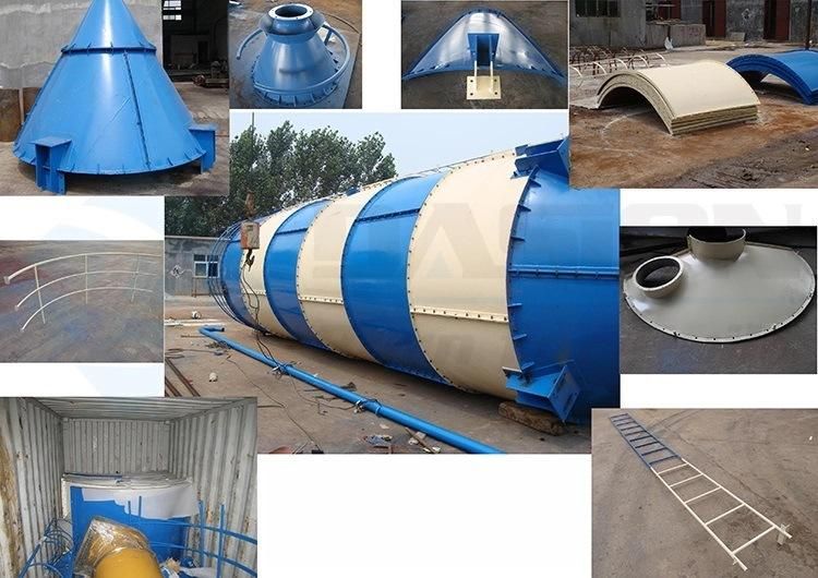 Vertical Flaky Cement Silo Is Convenient and Durable, Low-Cost Fly Ash, Grain Storage, High-Quality Goods Source Sheet Warehouse
