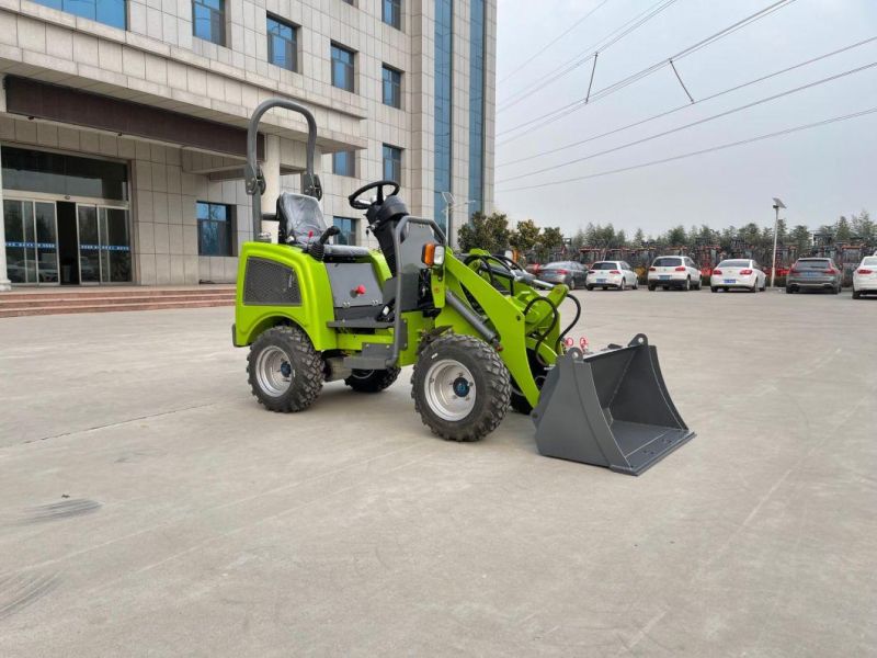 Twl05 0.5ton Farm Machines Snow Blower Front Electric Bucket Small Mini Wheel Loader