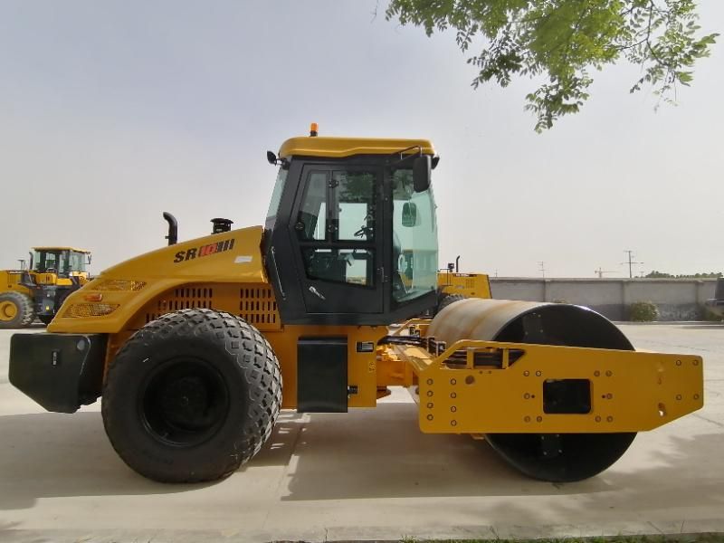 Shantui Road Construction Machinery 10 Ton Vibration Single Drum Road Roller Sr10