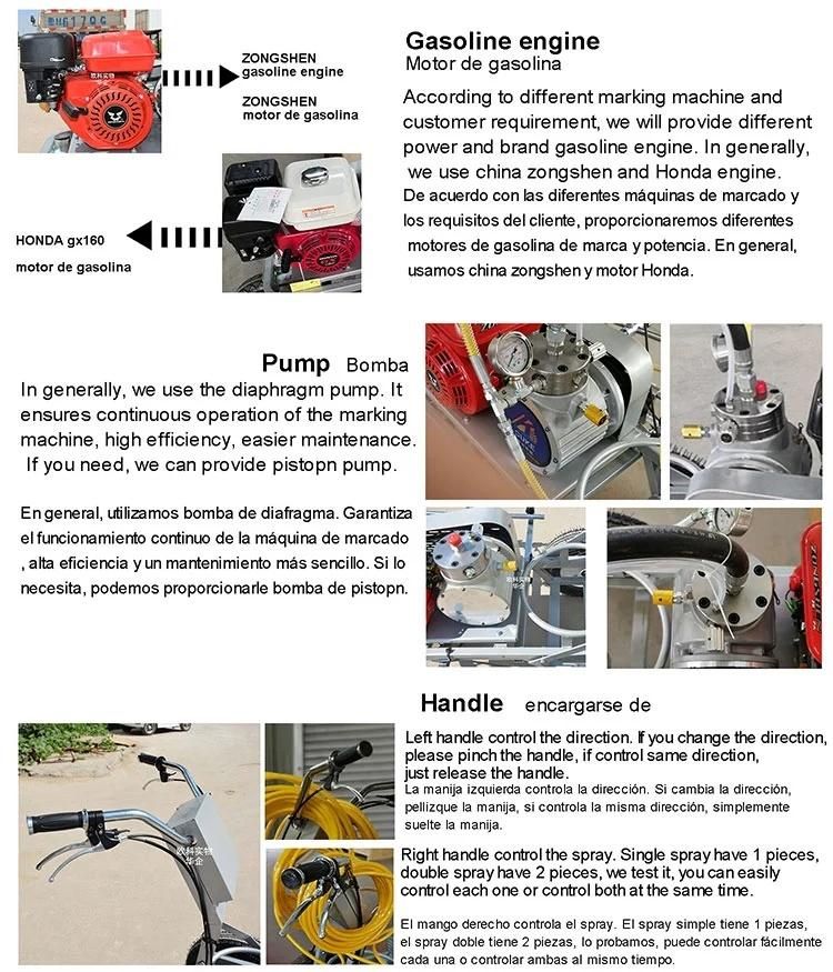 Ce Superior Quality Best Automatic Thermoplastic Road Marking Machines