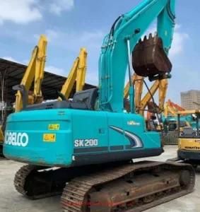 Japanese High-Quality Fuel-Efficient Kobelco Sk200-8 Used Excavator