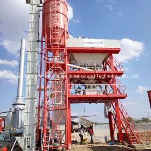 Batching Mixer 80tph Hot Mobile Asphalt Mixing Plant Made in China