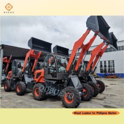 China Bueno Brand New Design Telescopic Boom Wheel Loader