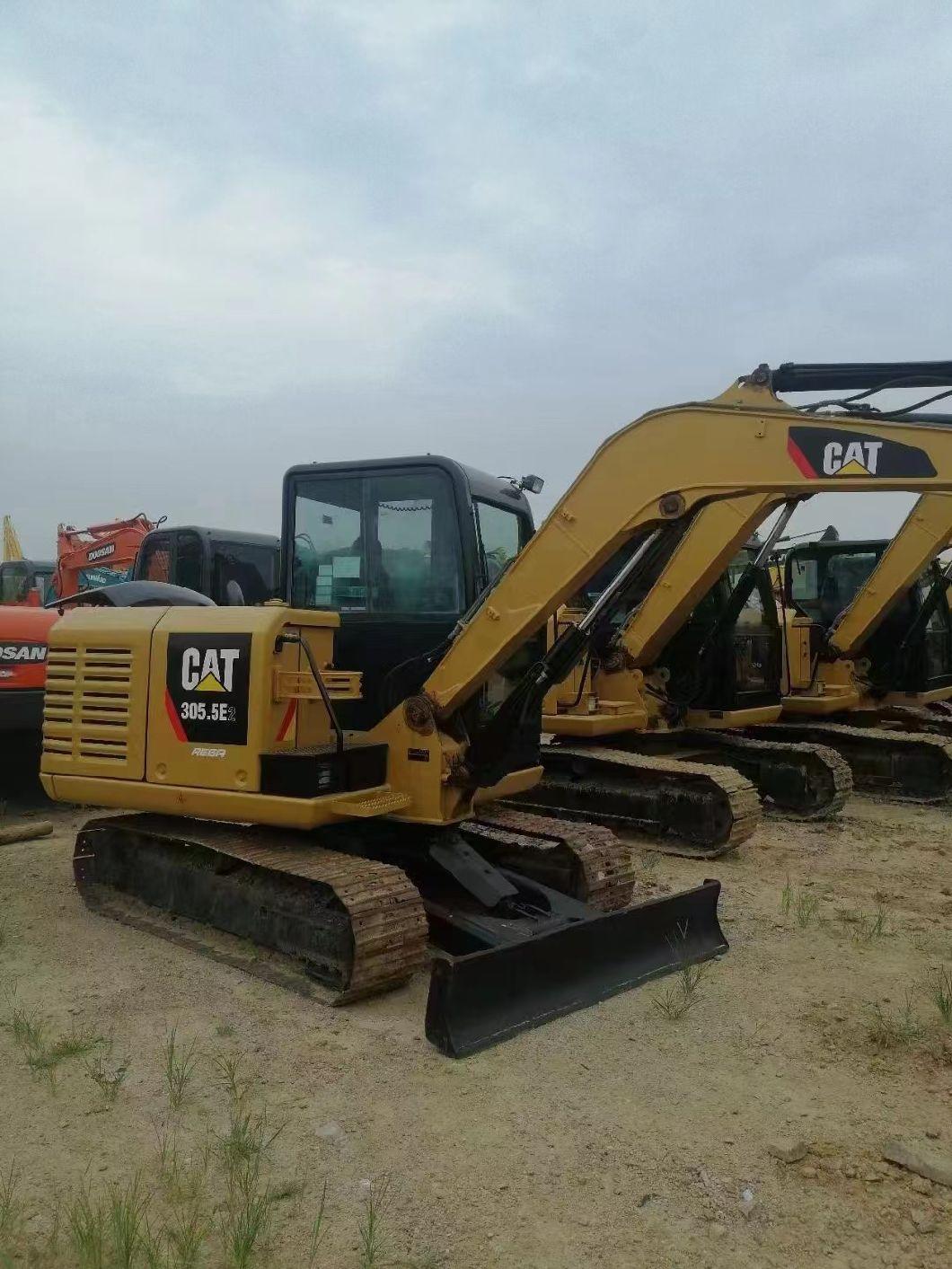 Caterpillar Cat 305.5 Mini Small Used Second Hand Crawler 5 Ton Digger Hitachi Excavator Excavadora Usada Excavatrice Pelle D′occasion Excavators for Sale Price
