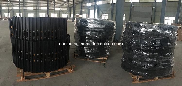 Crawler Excavator Part Liugong LG906c Undercarriage Rubber Track Shoes Assy