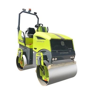3 Ton Vibratory Tandem Mini Road Rollers with Ce