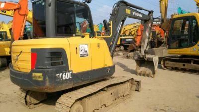 Used/Good Quality/80% New/Crawler/Mini/ Volvo Ec60/Ec55/Hitachi 150/220 Excavators//2020 Hot Sell