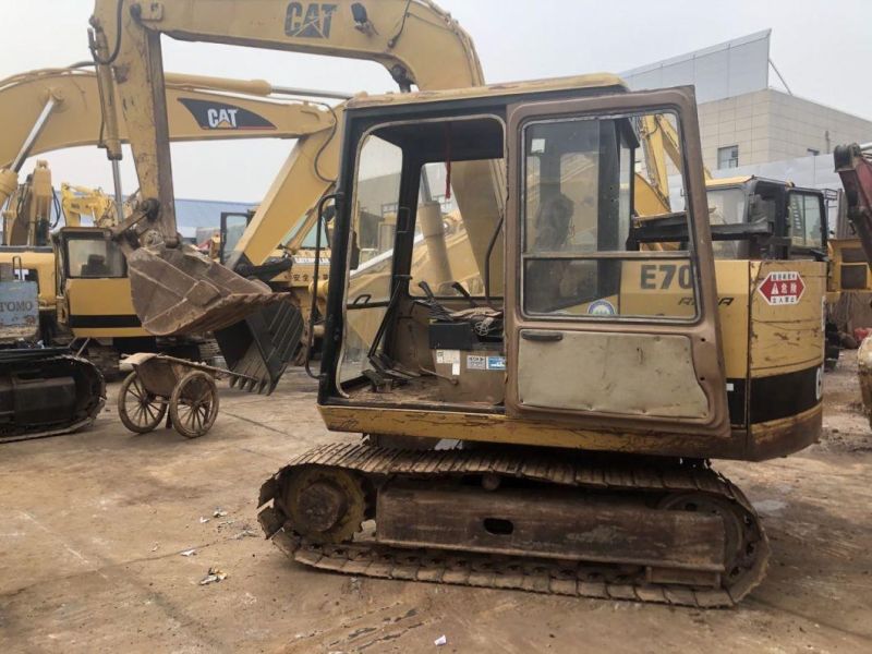 Original Color Caterpillar 7t E70b E70 307b Crawler Excavator