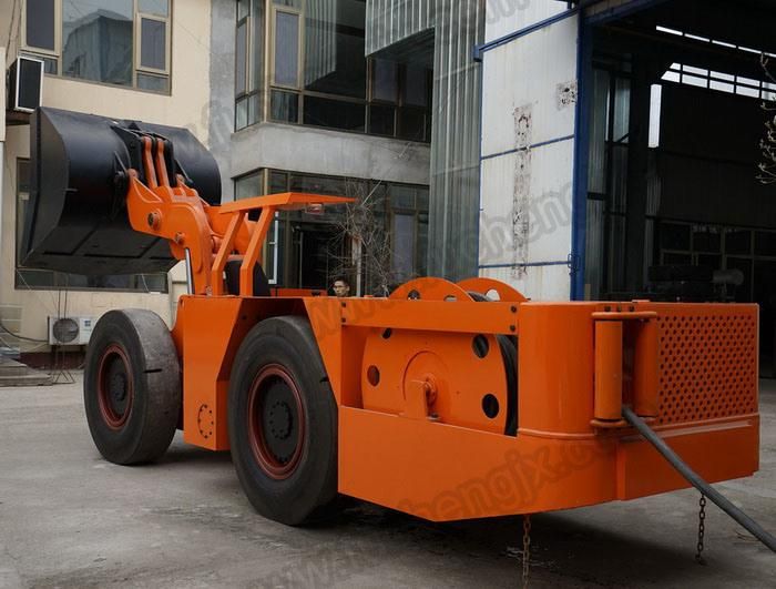 New 2 cbm diesel underground mining scraper with CE certificate