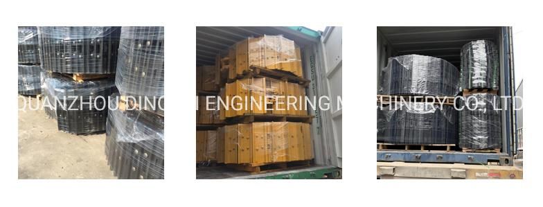 PC200 Excavator and Bulldozer Low Price Track Plate Track Group with Shoes Group