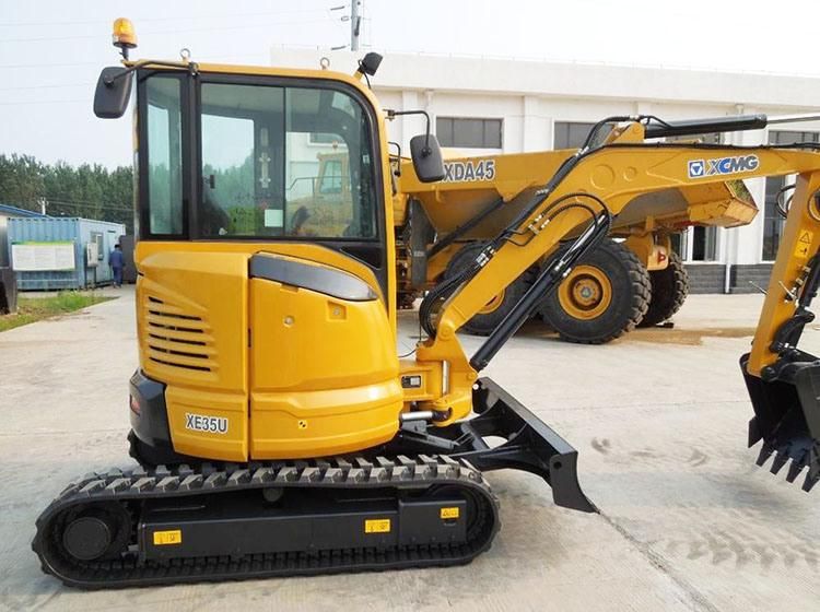 XCMG Xe35u 4.2 Ton Chinese Mini Micro Small Crawler Excavator for Sale Price List