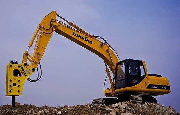 34ton Heavy Duty Crawler Excavator Cdm6365h/6365e with 1.6cbm Bucket Capacity