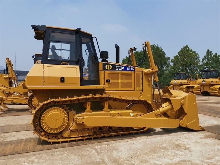 2022 New 160HP 17 Ton Hydraulic Crawler Bulldozer Sem816D