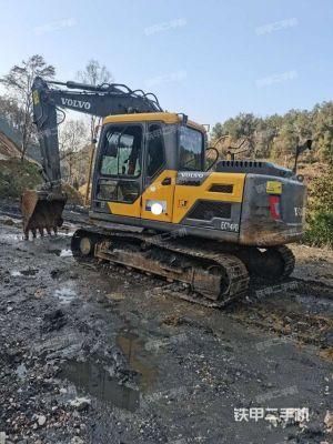 Used Excavator Volvo Ec120d Second-Hand Digger Mini Medium Crawler Backhoe Cheap Construction Machine