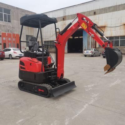 1.8 Ton Mini Excavator China Hixen Machinery for Farm