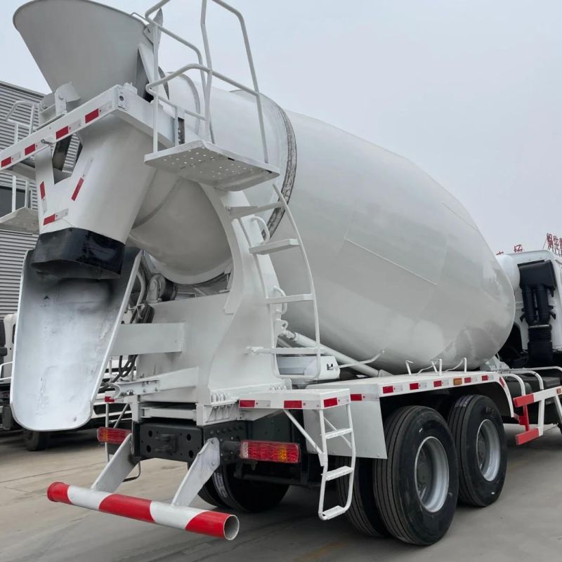 Mobile Sinotruk Cement Concrete Mixer Trucks 12 Cbm Used HOWO Truck Concrete Mixer