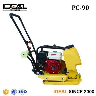 Hot Sale 90 Type Gasoline Plate Compactor 5.5HP Soil Plate Compactor