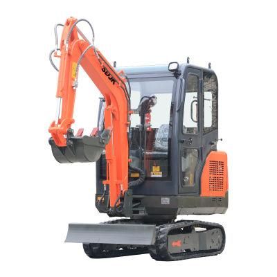 Hot Sale 2ton Mini Excavator with Cabin for Sale