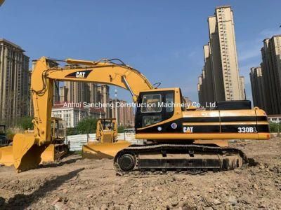 Used Large Excavator Cat 330cl Original Engine One Year Warranty