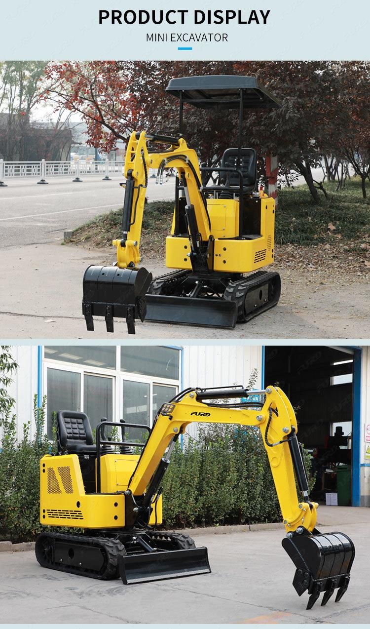 Reliable Quality 1ton Mini Excavator Bucket Digger Good Price