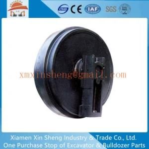 Hyundai R180 Front Idler / Rear Idler with Tension Device for Construction Machinery Excavator Bulldozer Undercarriage Spare Parts