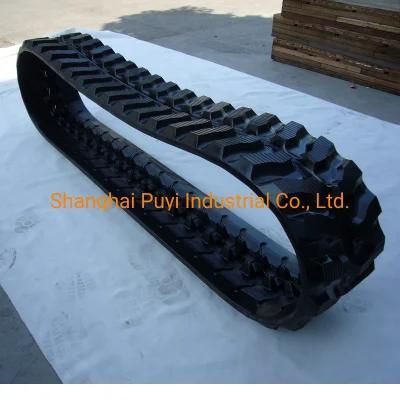 Anti-Vibration Excavator Rubber Track T250*72K*49