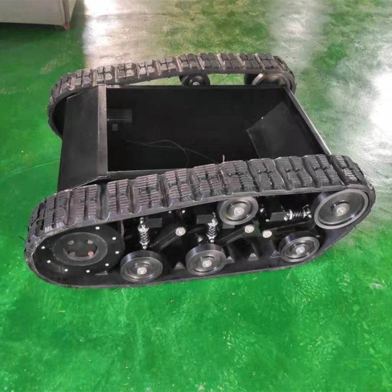 Customize Undercarriage Rubber Track Chassis Adapt to Underwater Work