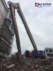 25m Excavator Three Segment High Reach Boom for Demolition